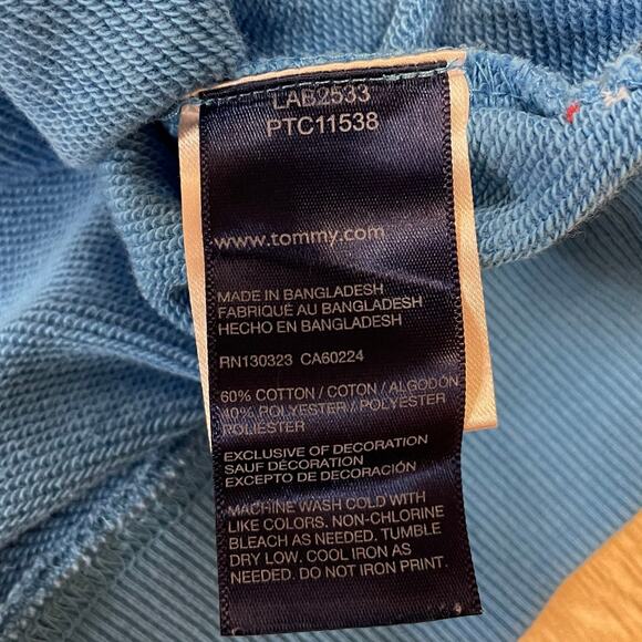 Tommy Jeans x Space Jam Hoodie XL Felix the Cat Blue Pullover Sweatshirt - Picture 5 of 9